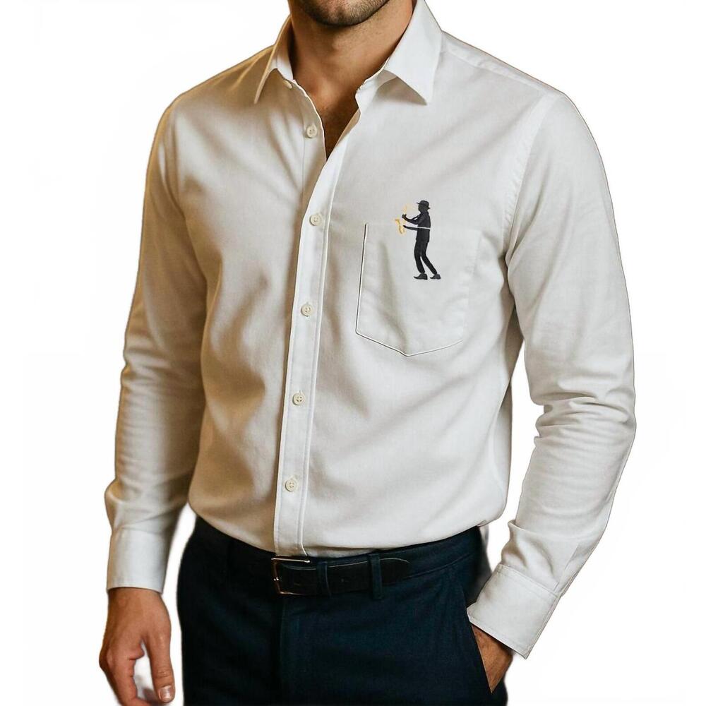 NEW STOCK doc frank long sleeve buttond own shirt in multicolor